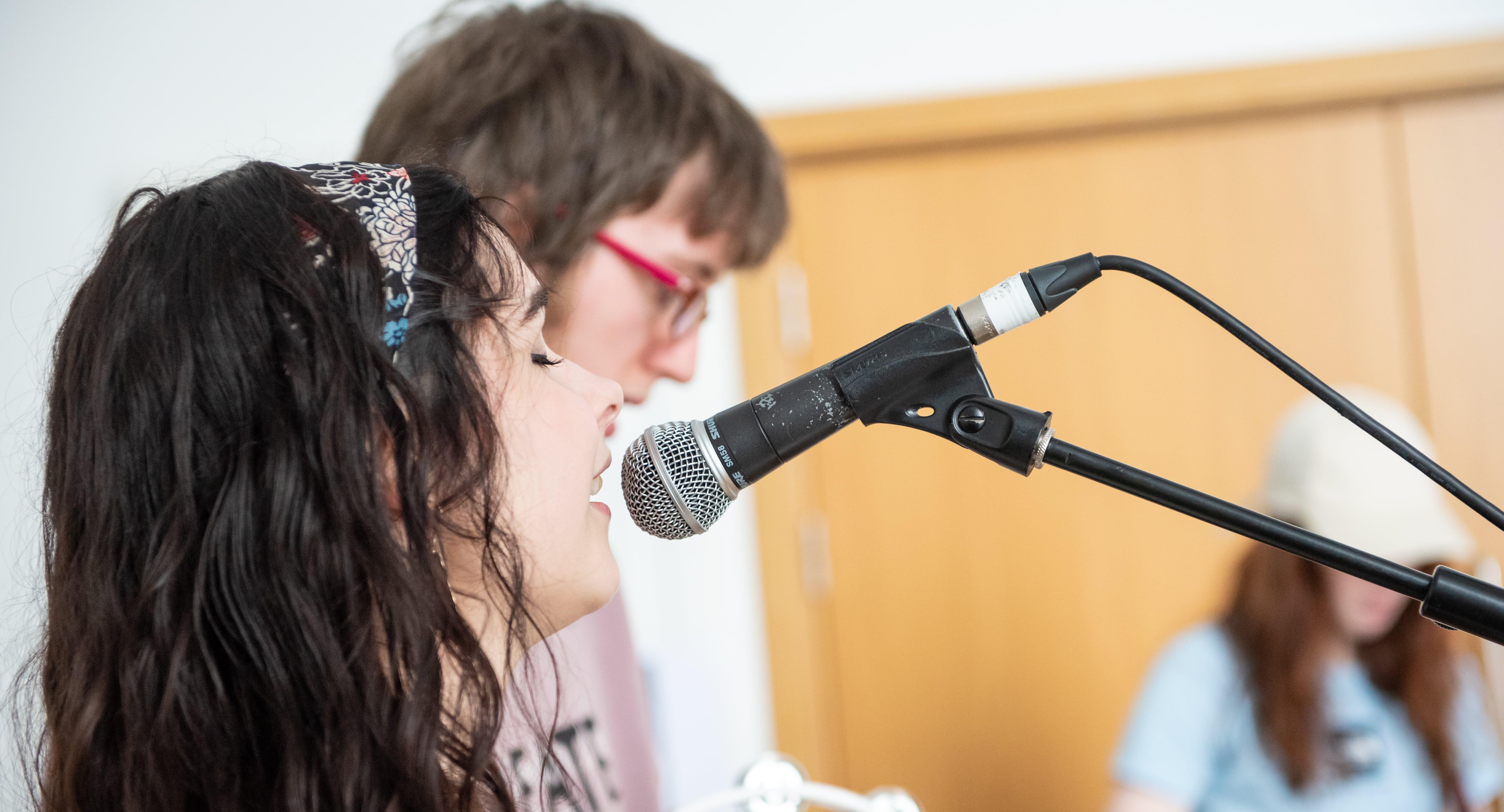 Student Singing