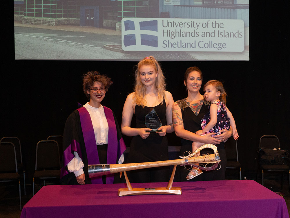 Shetland Students' Green Team are HISA Society of the Year