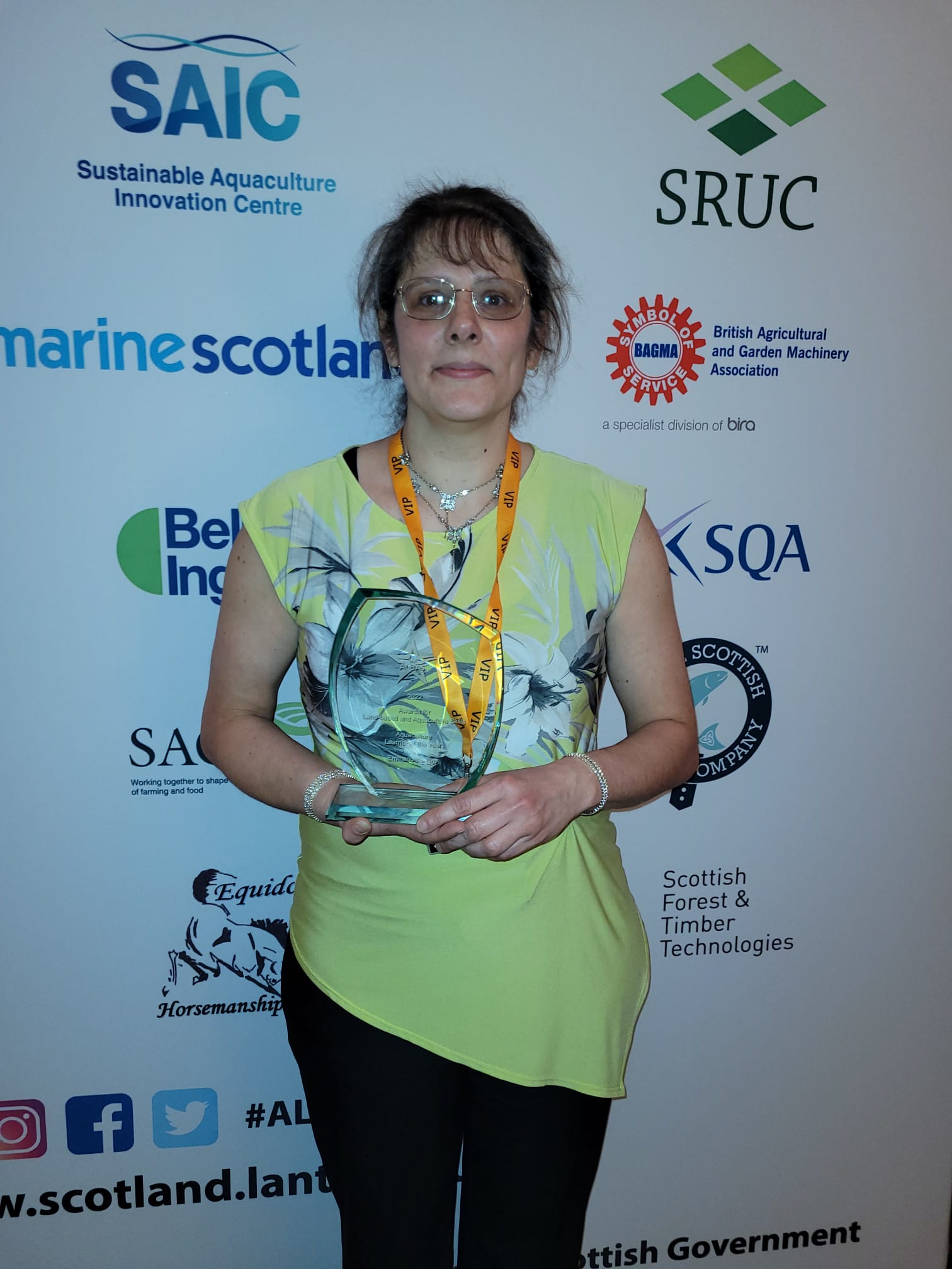 Aquaculture students win big at Lantra Awards