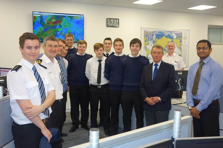 Cadets Tour Coastguard Station