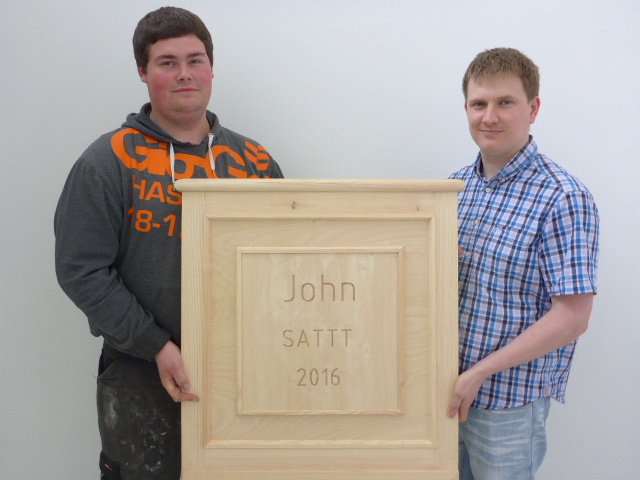 John’s Carpentry Skills Recognised Nationally