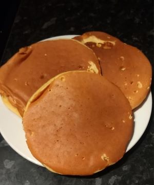 plate of pancakes