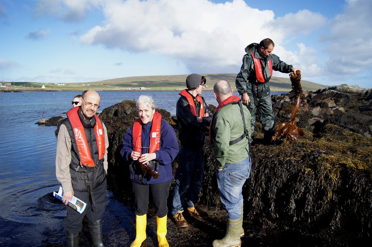 Seaweed Training in Unst