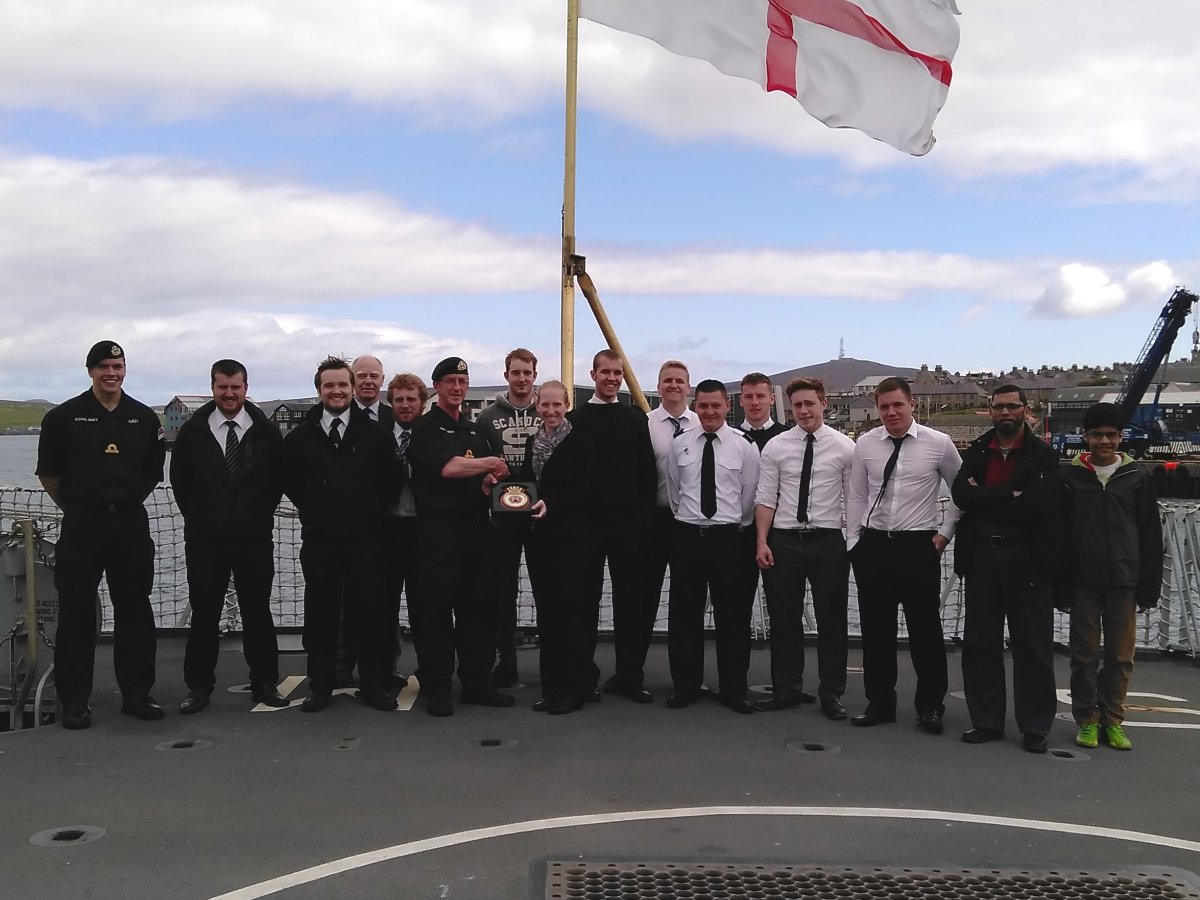 Visit to HMS Somerset