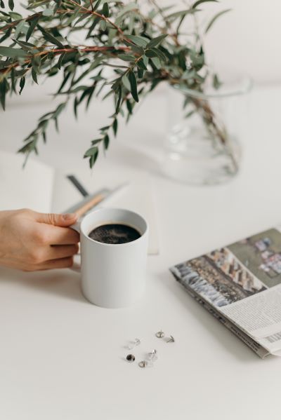 coffee and plant