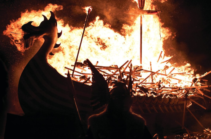 longship on fire longship on fire